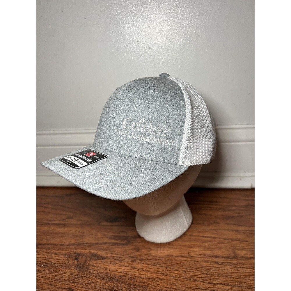 Collibere Farm Management Hat Cap Snap Back Trucker Mesh Embroidered Youth